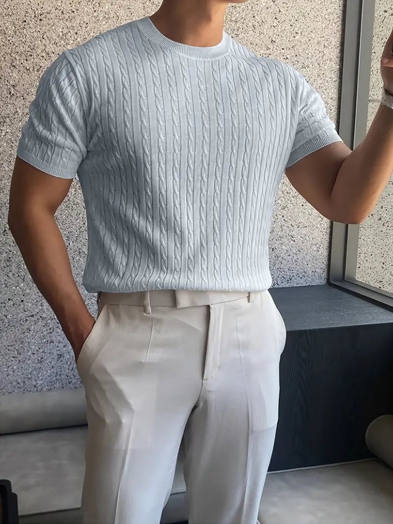 David | Suéter elegante de punto
