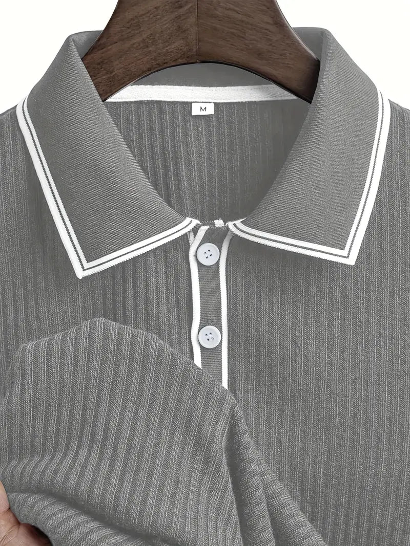 Andrés | Polo elegante de manga corta