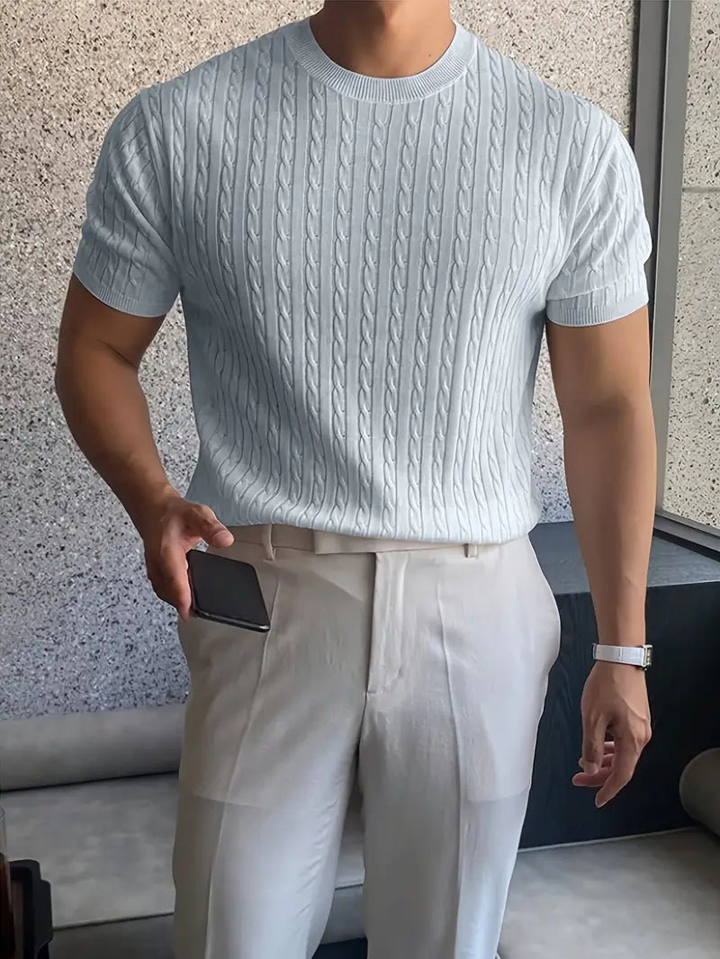 David | Suéter elegante de punto