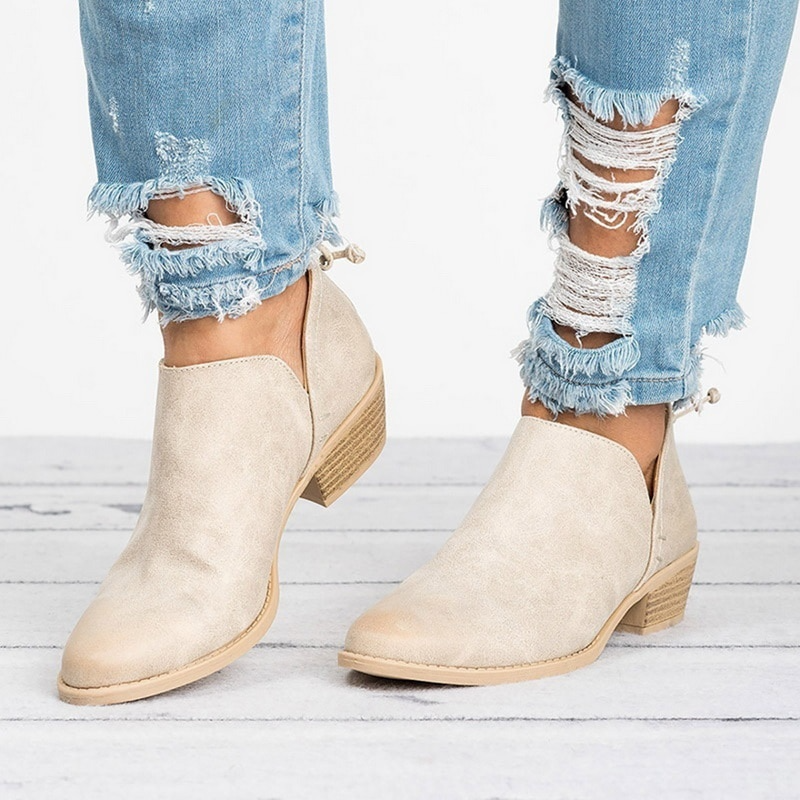 Rubí | Botines de Tacón Bajo para el Día a Día