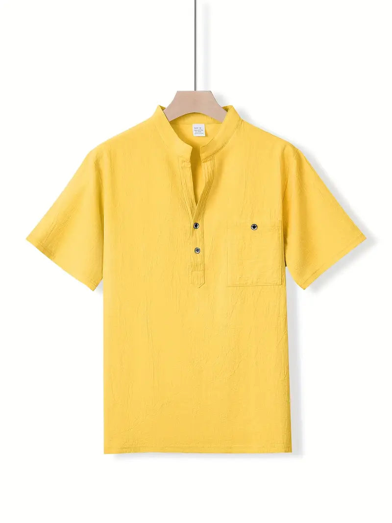 Luis | Camisa elegante de manga corta