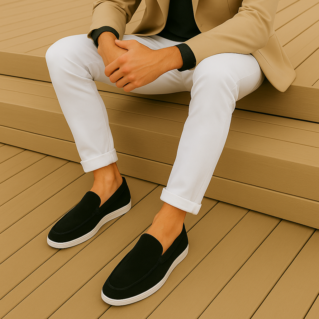 Rafael | Mocasines elegantes de ante