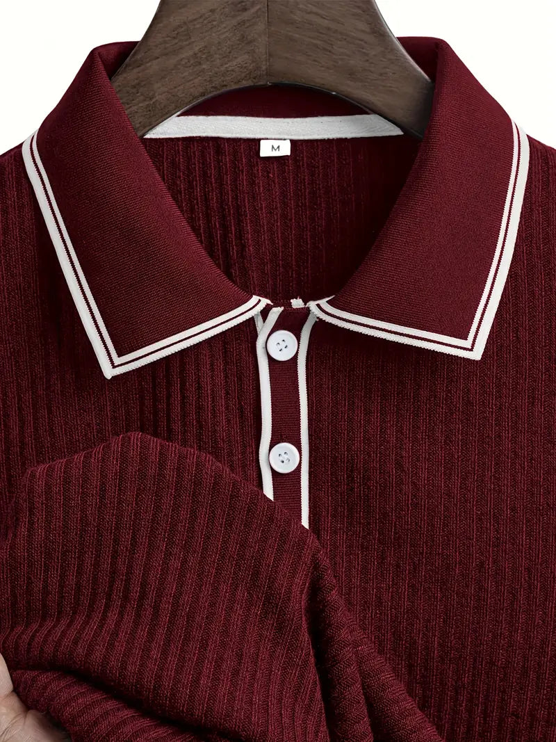 Andrés | Polo elegante de manga corta