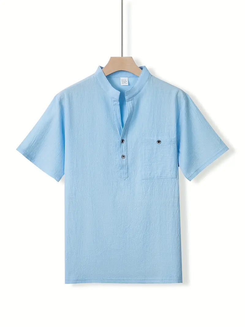 Luis | Camisa elegante de manga corta