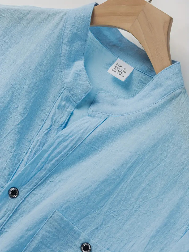 Luis | Camisa elegante de manga corta