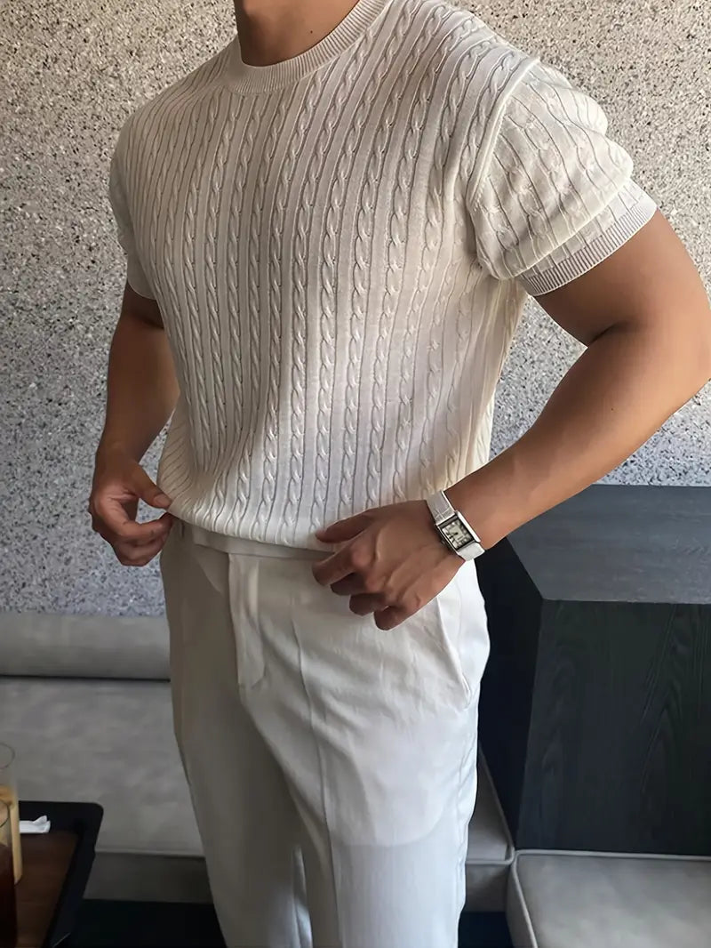 David | Suéter elegante de punto