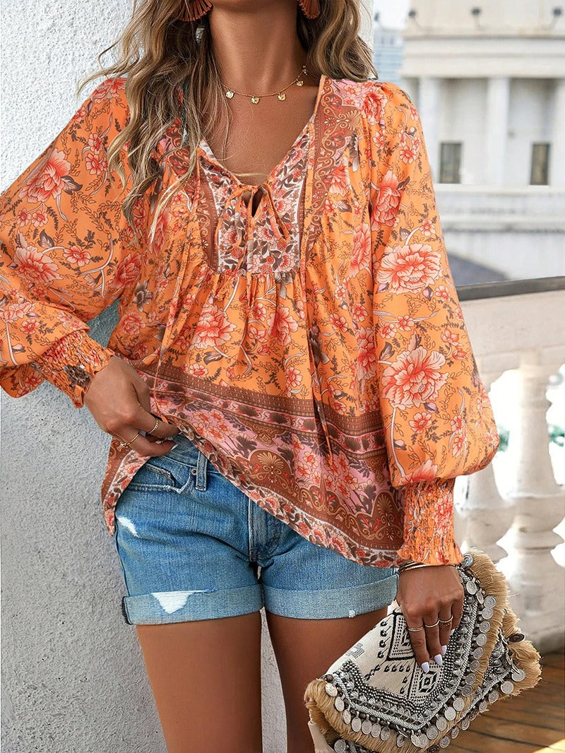 Beverly | Top Floral de Verano