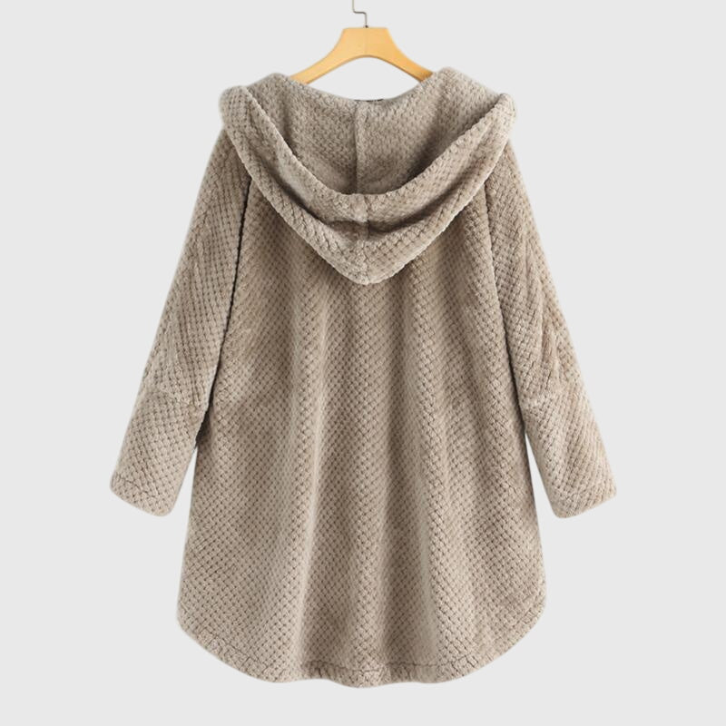 Atzimba | Chamarra Polar con Capucha para Mujer