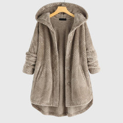 Atzimba | Chamarra Polar con Capucha para Mujer