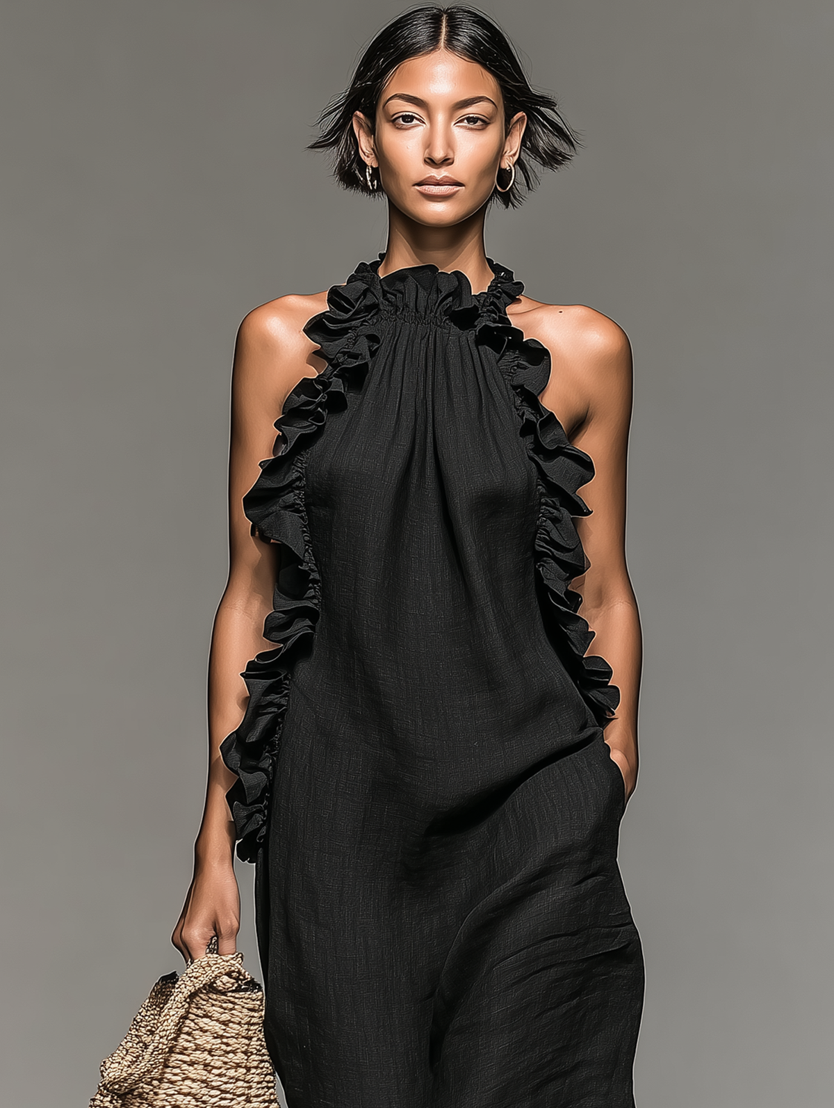 Alicia | Vestido Maxi con Bolsillos