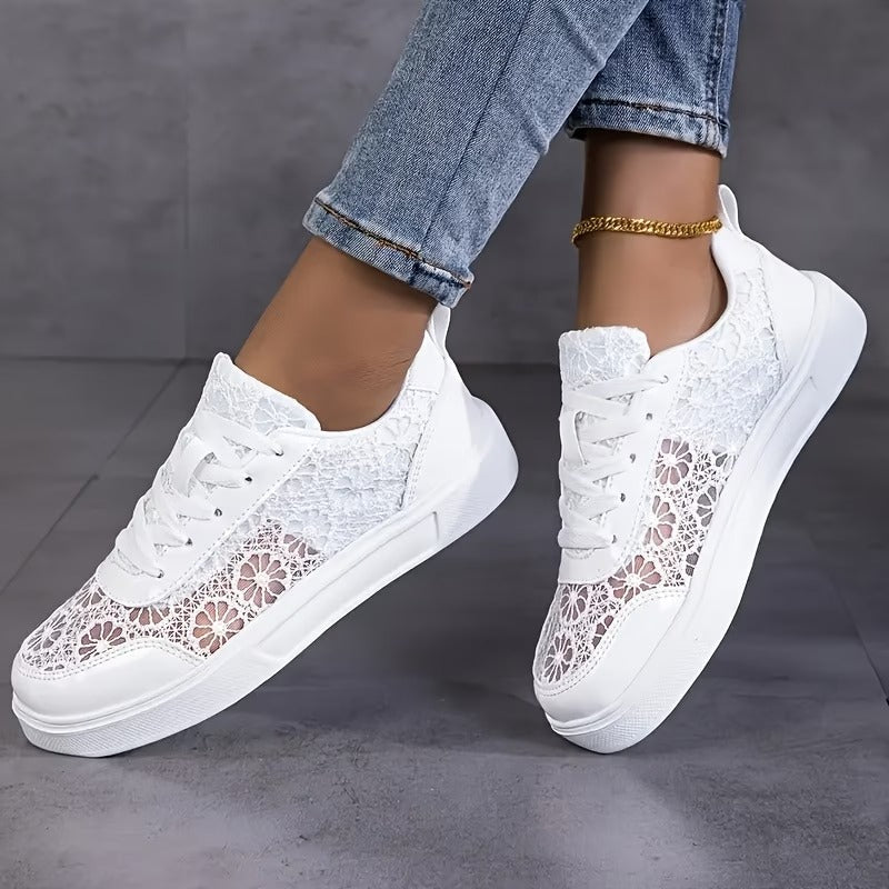 Sonia | Zapatos con Encaje Floral