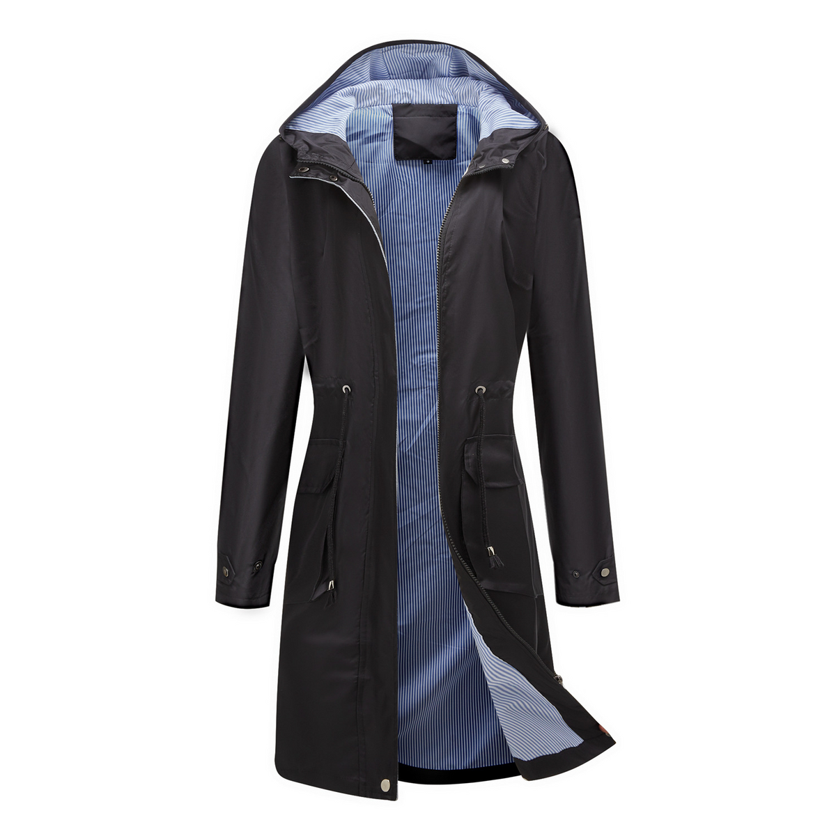 Quetzalli | Gabardina Clásica Impermeable para Mujer