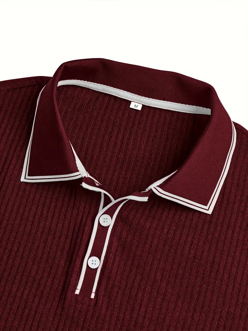 Andrés | Polo elegante de manga corta