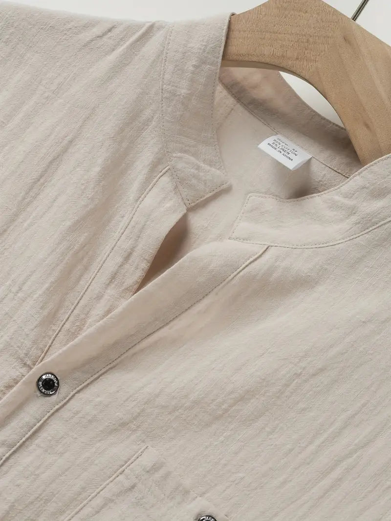Luis | Camisa elegante de manga corta