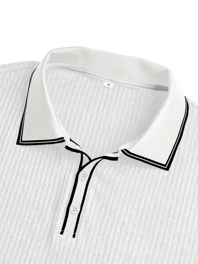 Andrés | Polo elegante de manga corta