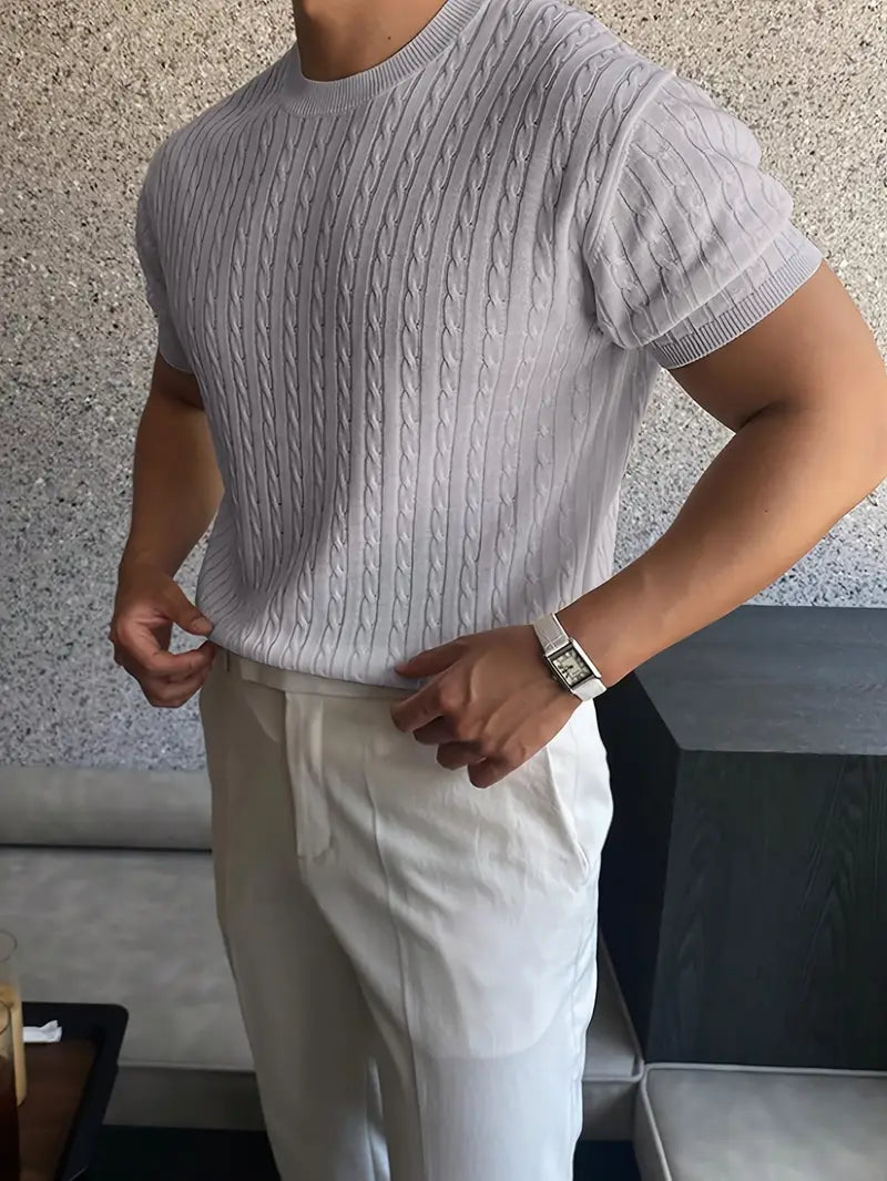 David | Suéter elegante de punto
