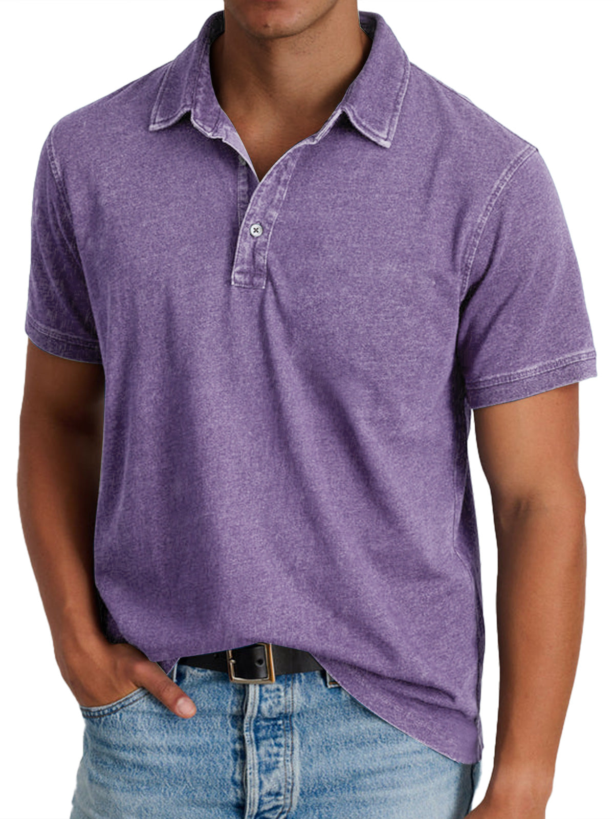 Sebastián | Polo con cuello para hombres