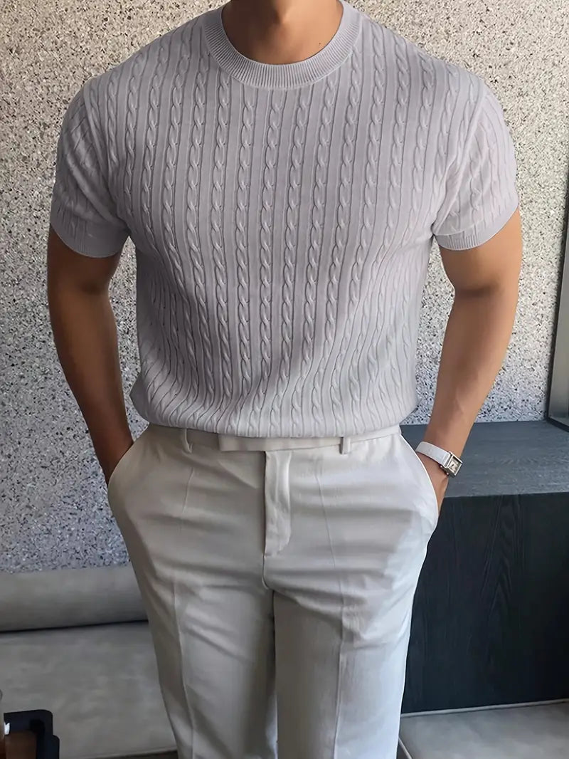David | Suéter elegante de punto