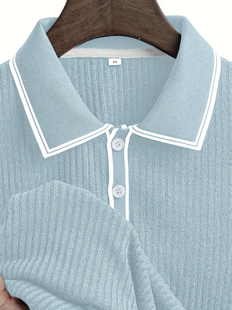 Andrés | Polo elegante de manga corta