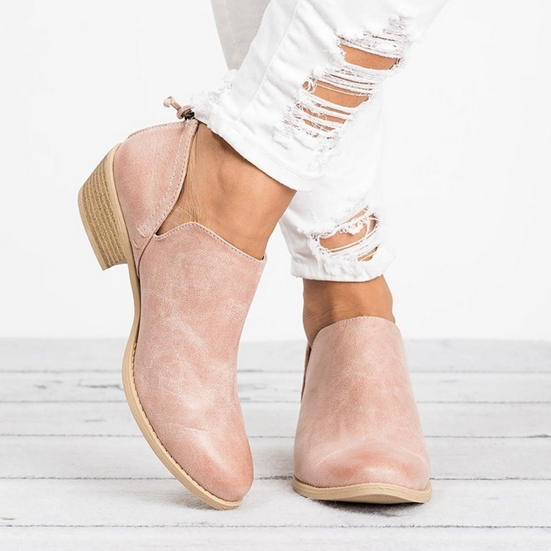 Rubí | Botines de Tacón Bajo para el Día a Día