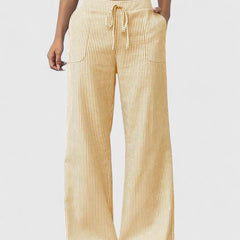 Janeth | Pantalón Ancho con Cintura Ajustable de Cordón