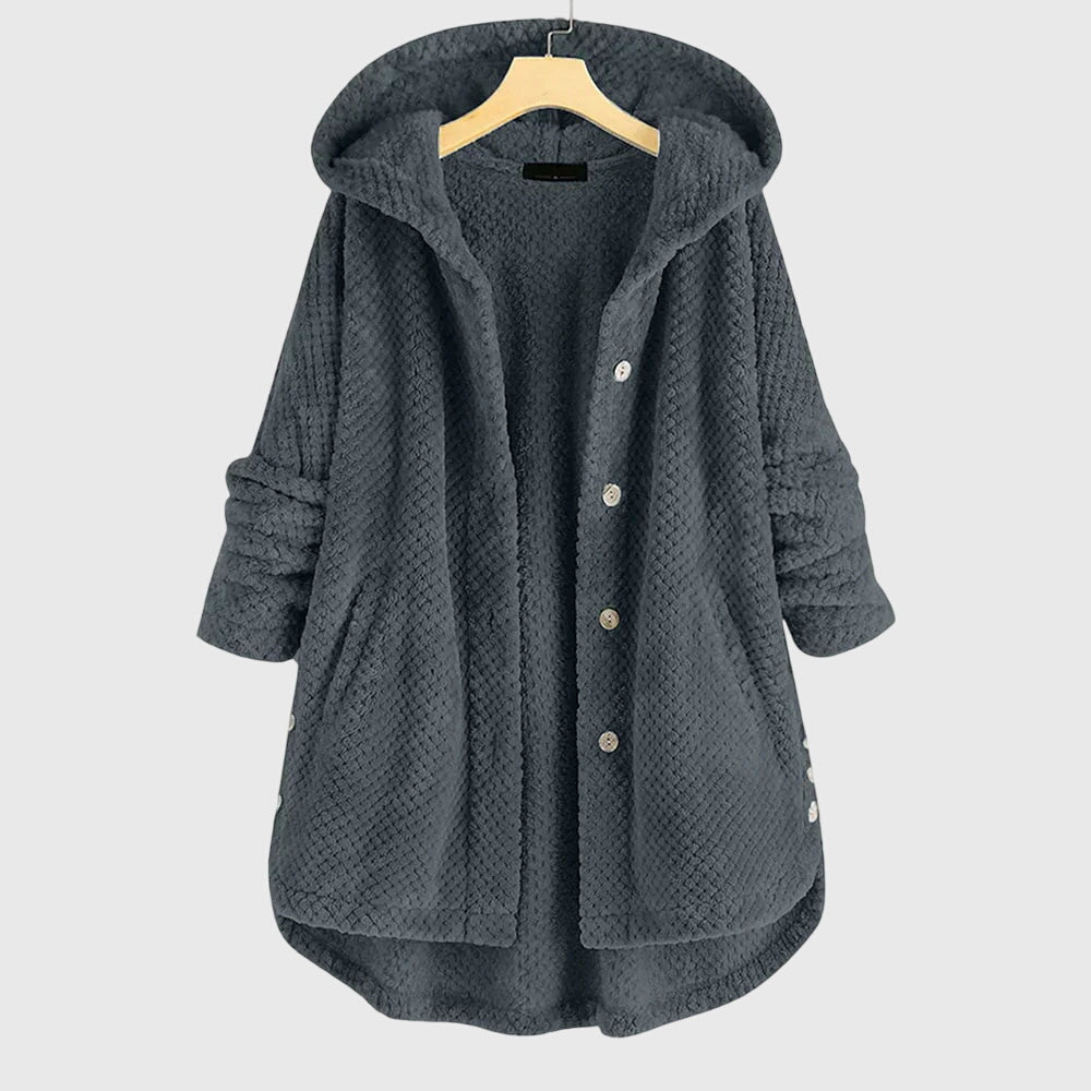 Atzimba | Chamarra Polar con Capucha para Mujer