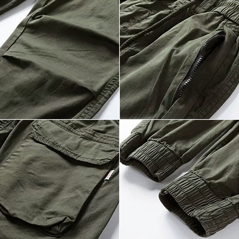 Lauro | Pantalón Cargo Elástico con Estilo