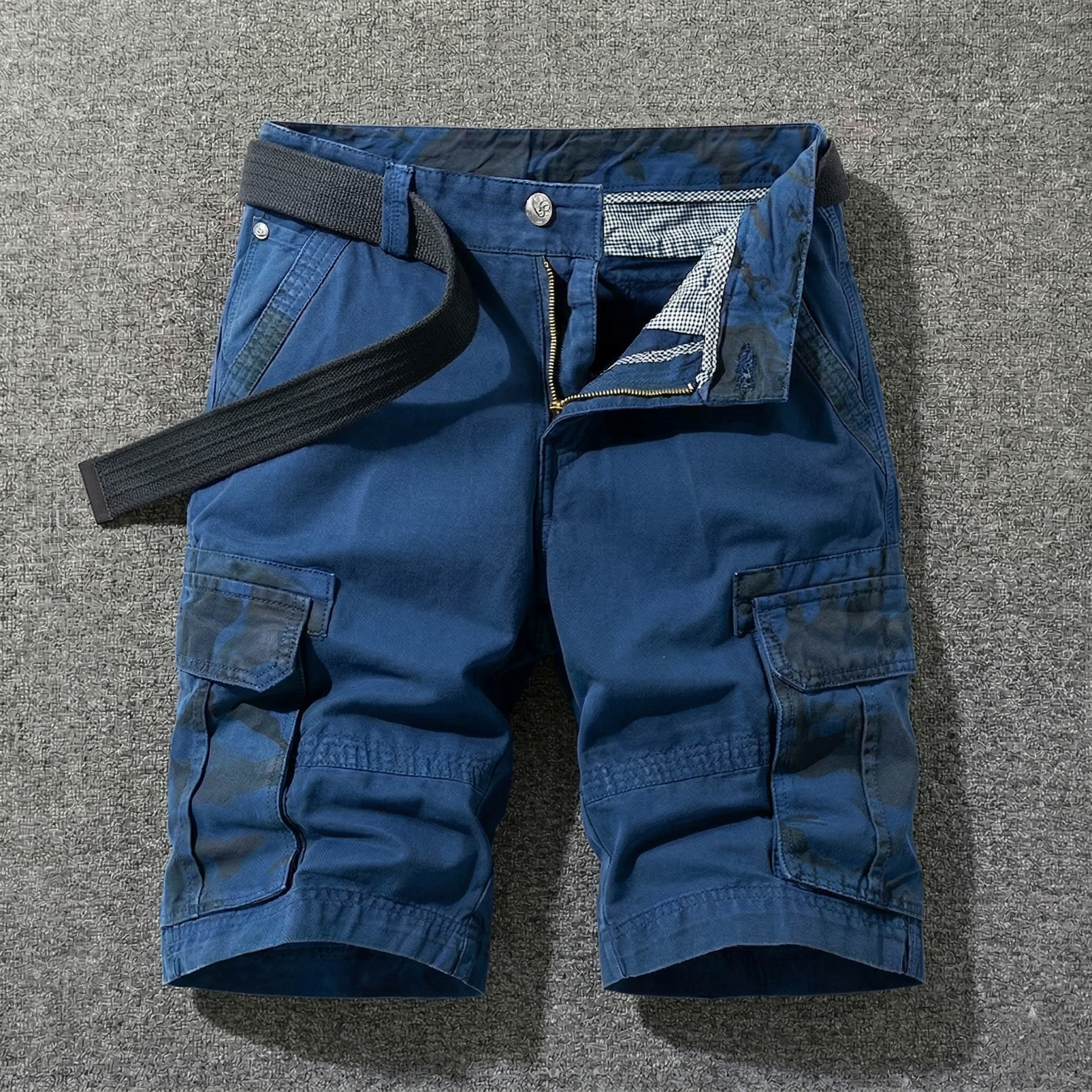 David | Pantalones cortos cargo con cinturón