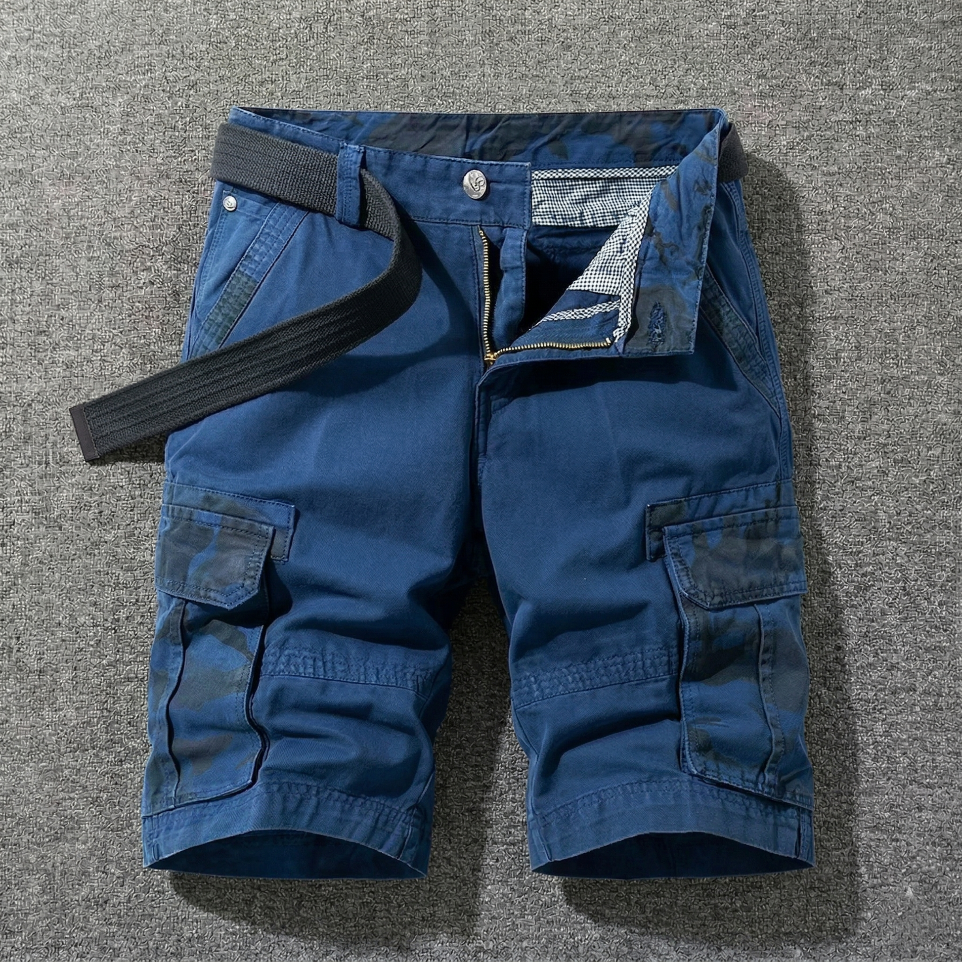 David | Pantalones cortos cargo con cinturón