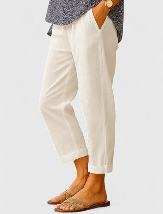 Dafne | Pantalón Recto Transpirable con Bolsillos