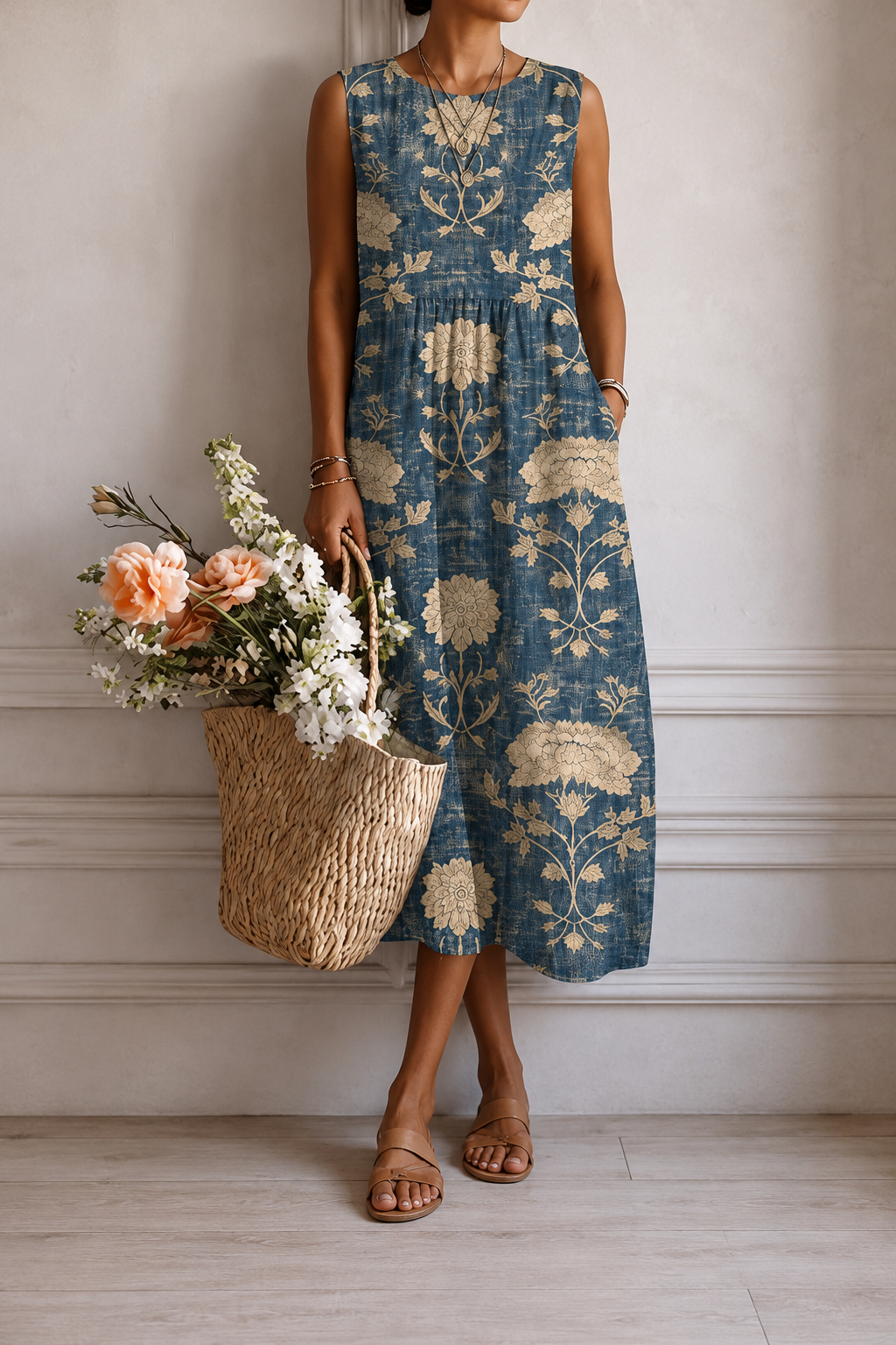 Norma | Vestido Midi Floral