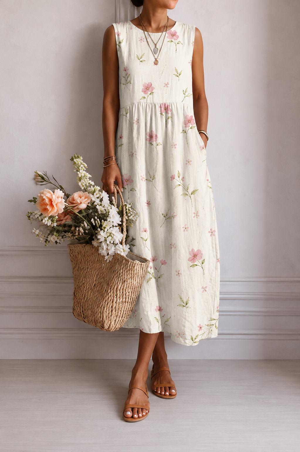 Susana | Vestido Midi De Día