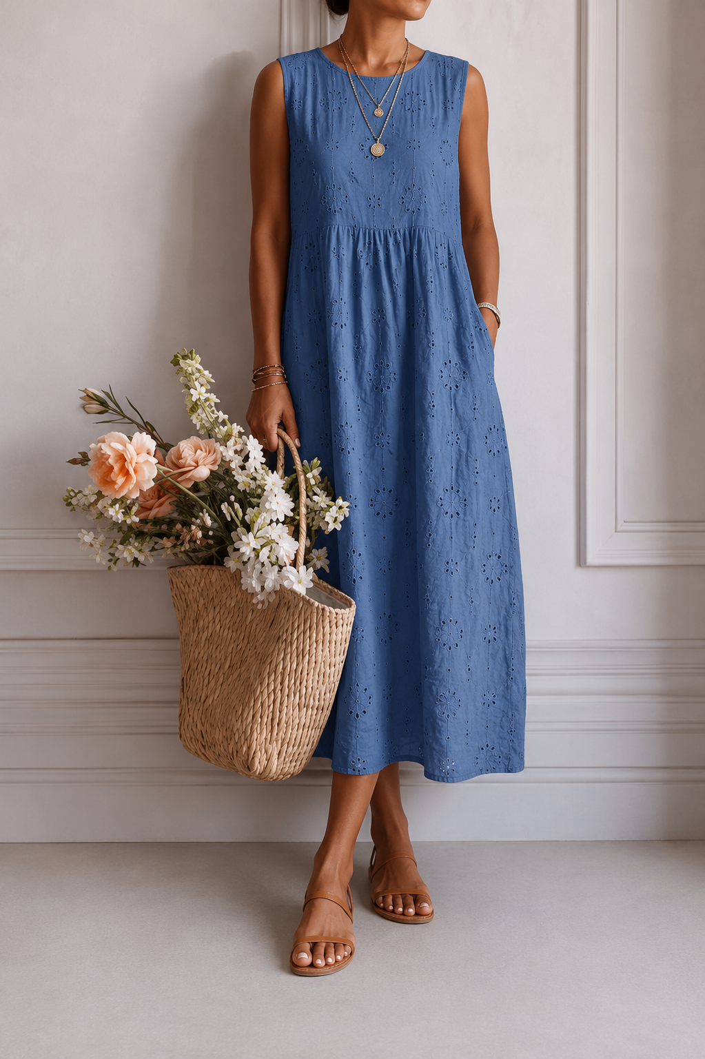 Yolanda | Vestido Midi Veraniego