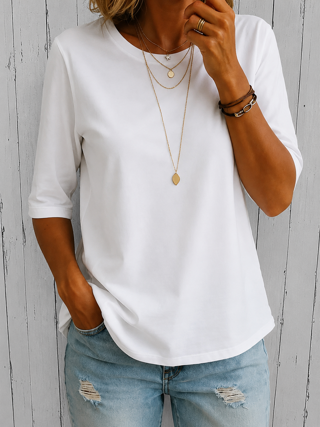Verónica | Playera Cómoda Para Mujer