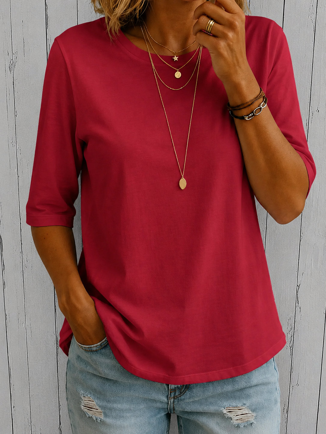Verónica | Playera Cómoda Para Mujer