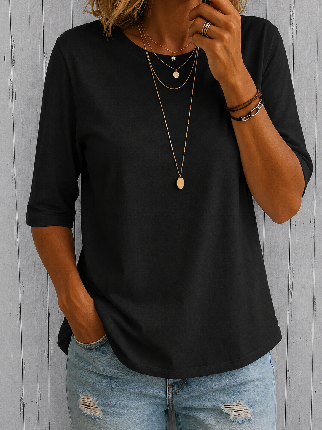 Verónica | Playera Cómoda Para Mujer