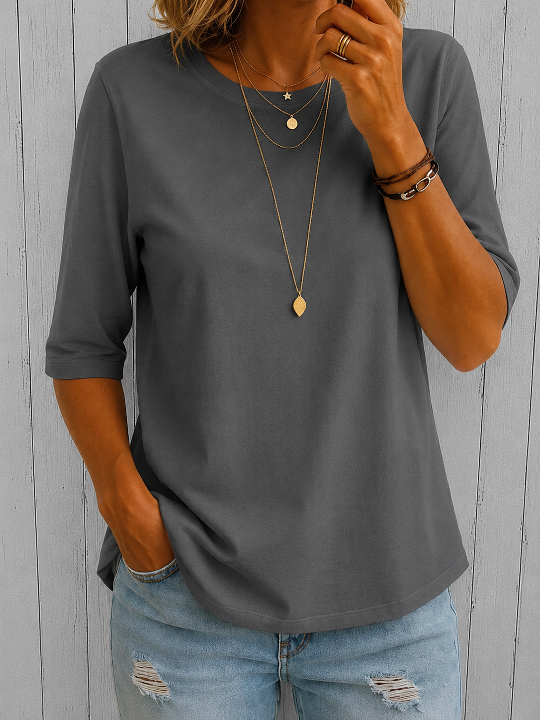 Verónica | Playera Cómoda Para Mujer