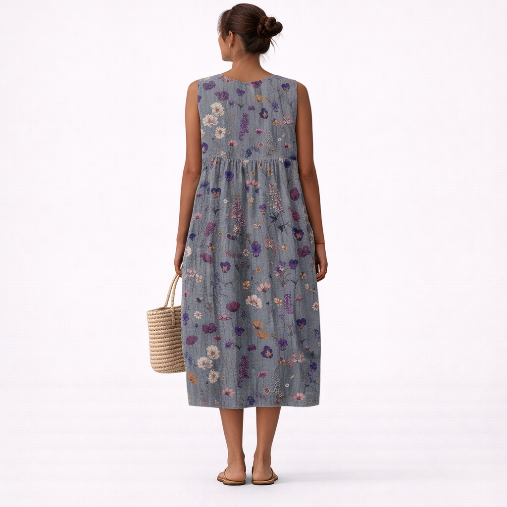 Rosa | Vestido Midi De Día