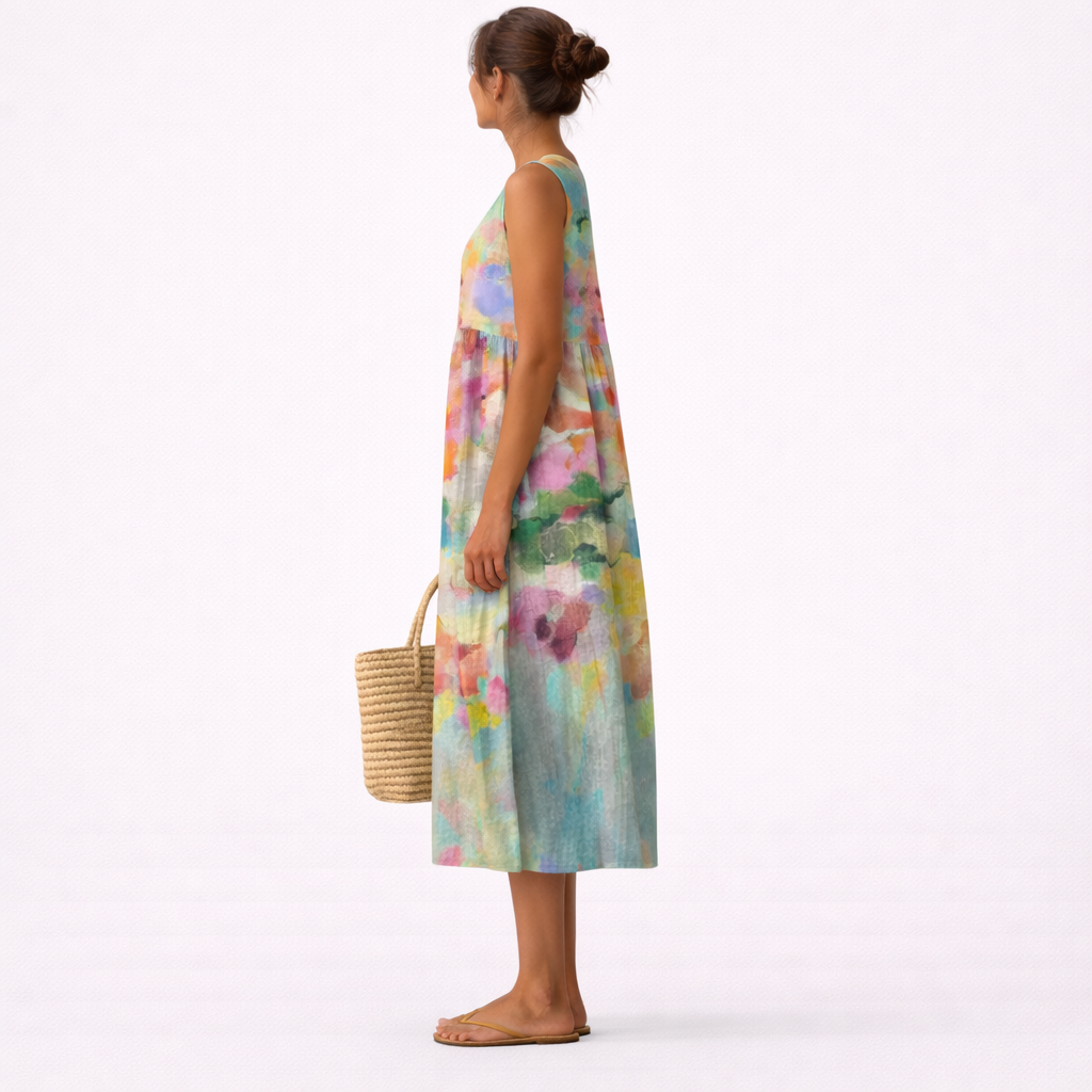 Victoria | Vestido Midi Multicolor