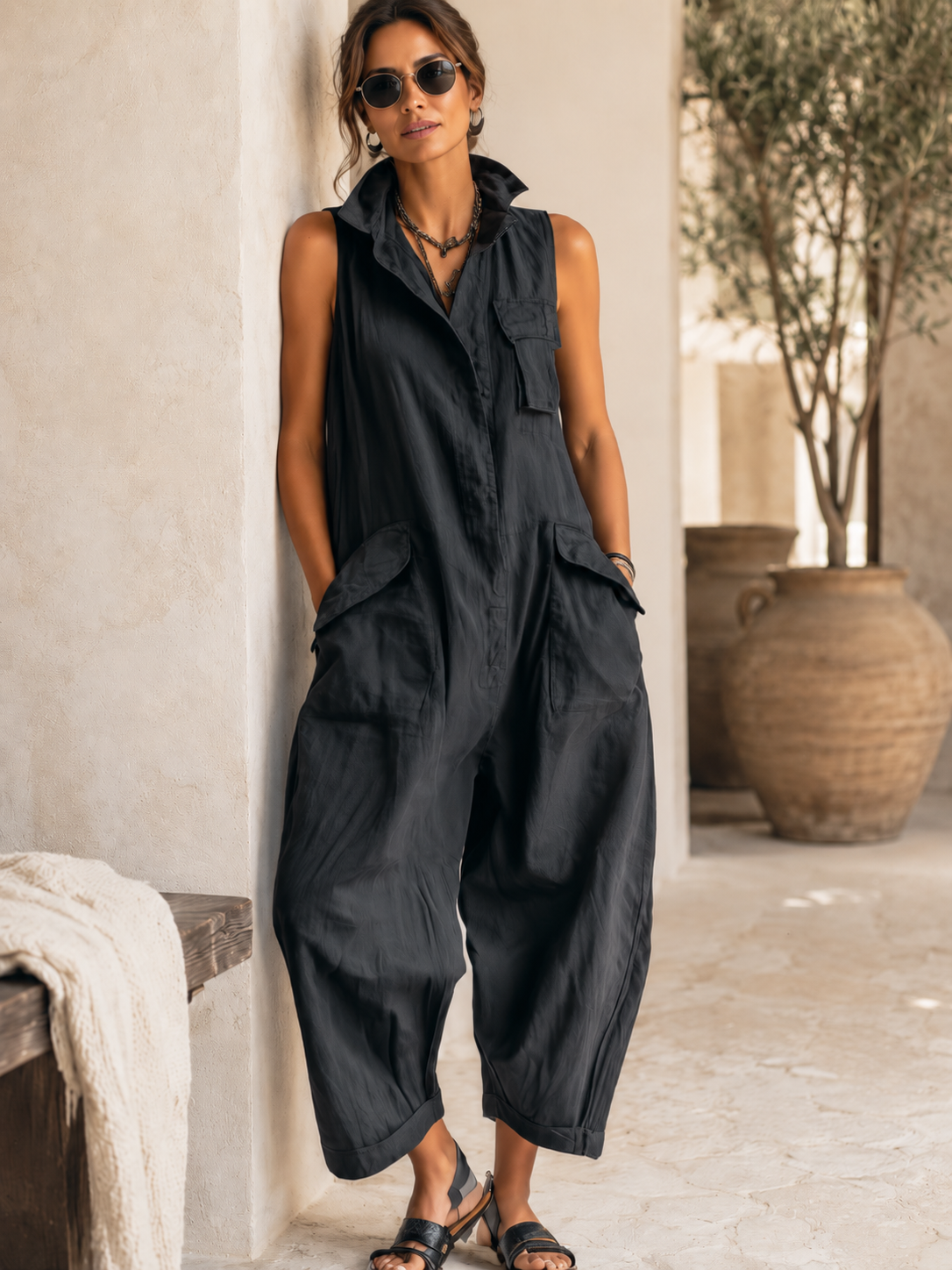 Esmeralda | Mono Elegante De Verano