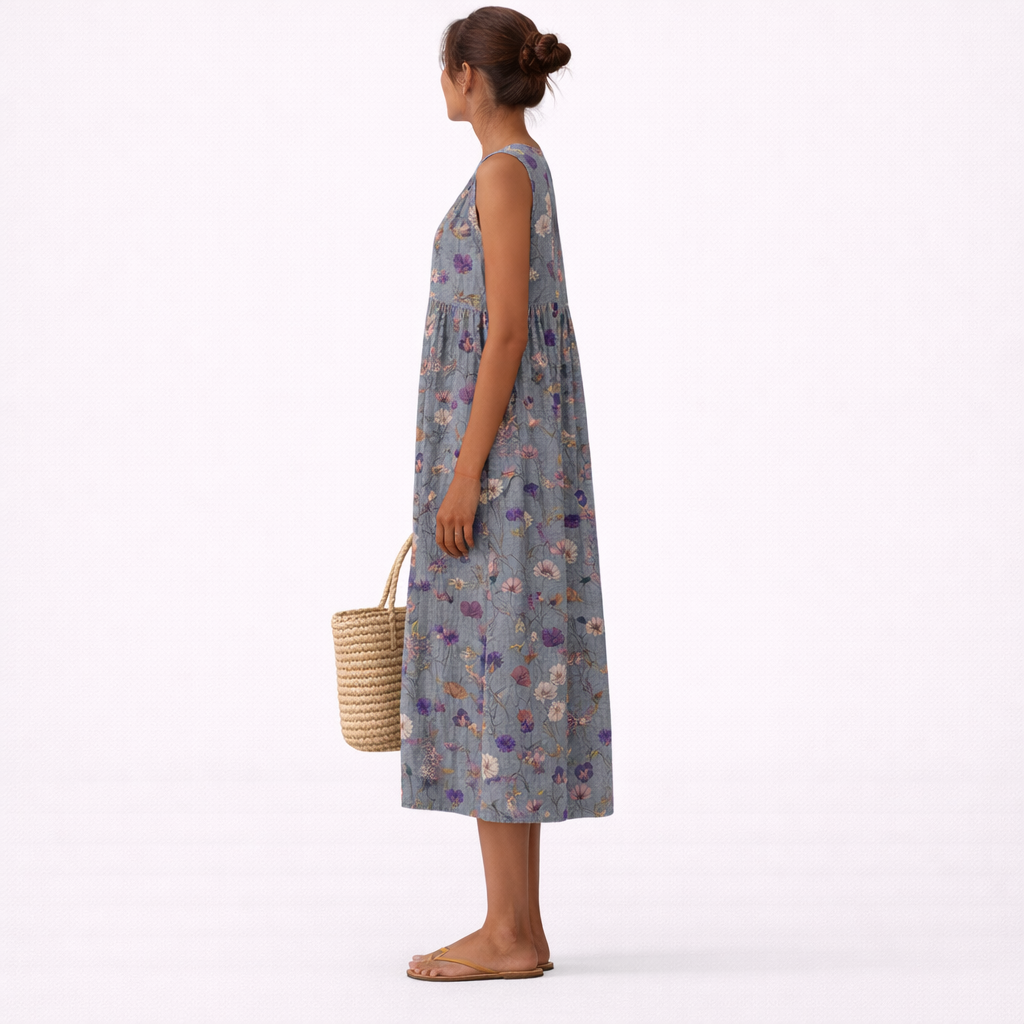 Rosa | Vestido Midi De Día