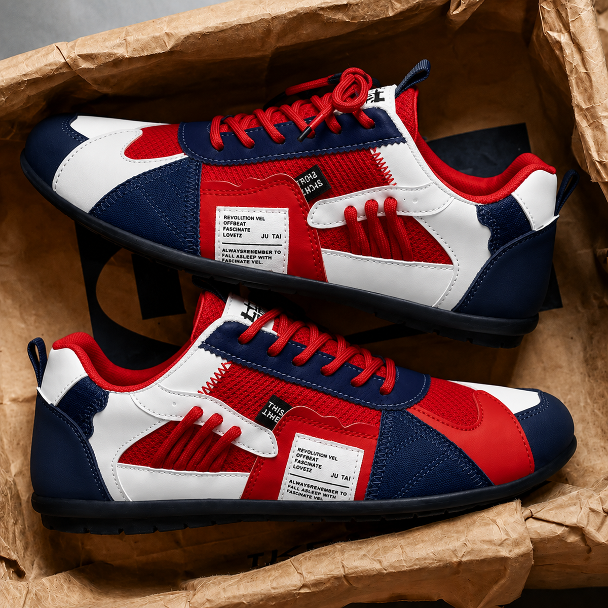 Federico | Zapatillas retro coloridas