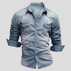 Ventura | Sobrecamisa de Mezclilla Slim con Botones al Frente