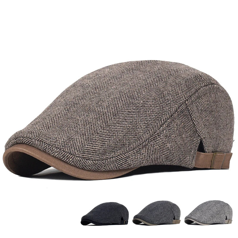 Diego | Gorra Moderna para Hombres con Patrón Chevron