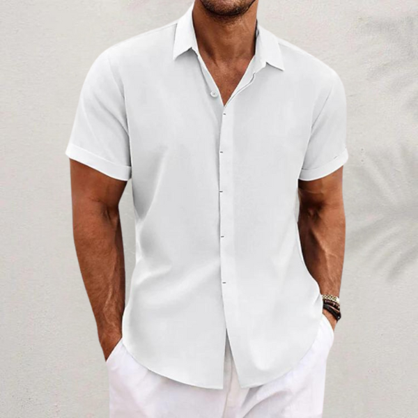 Mateo | Camisa de Lino Clásica