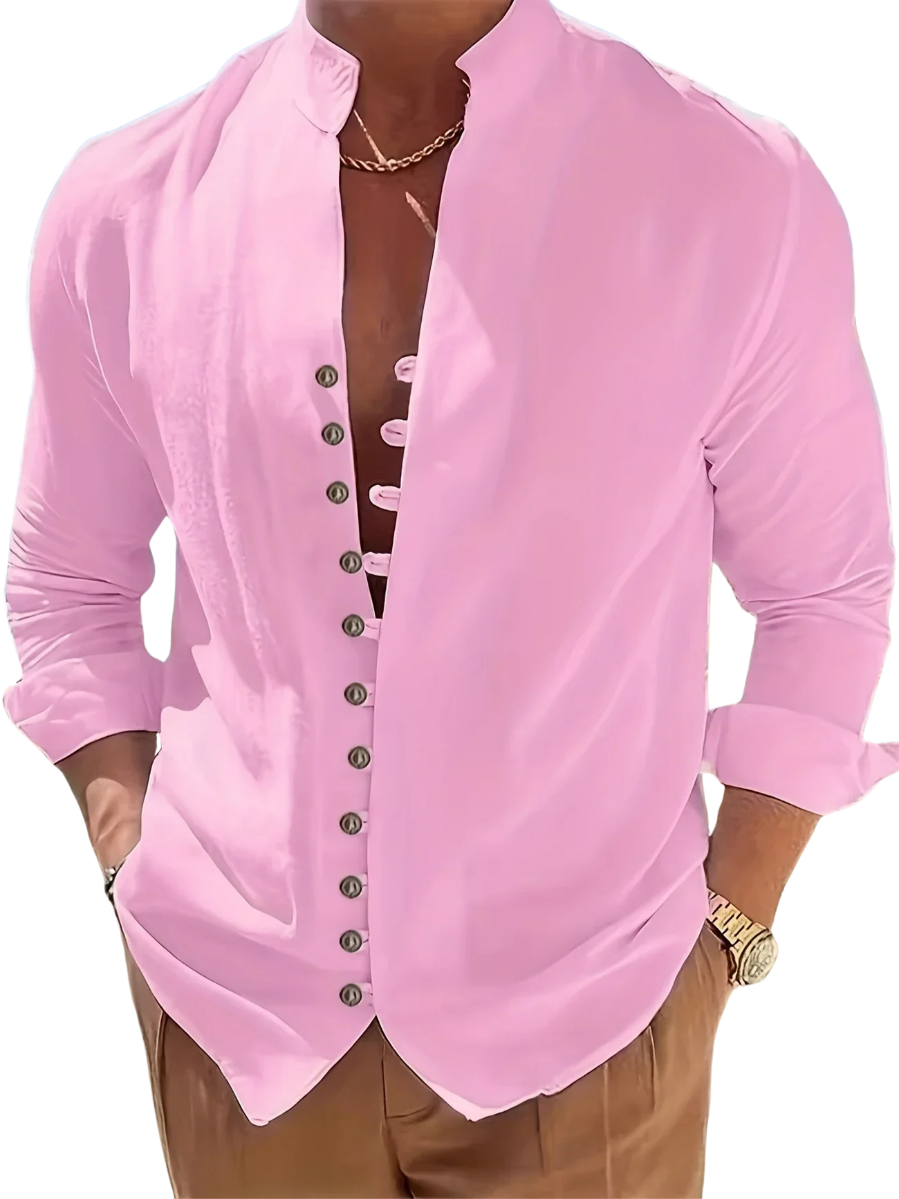 Eduardo | Camisa ligera de algodón de manga larga