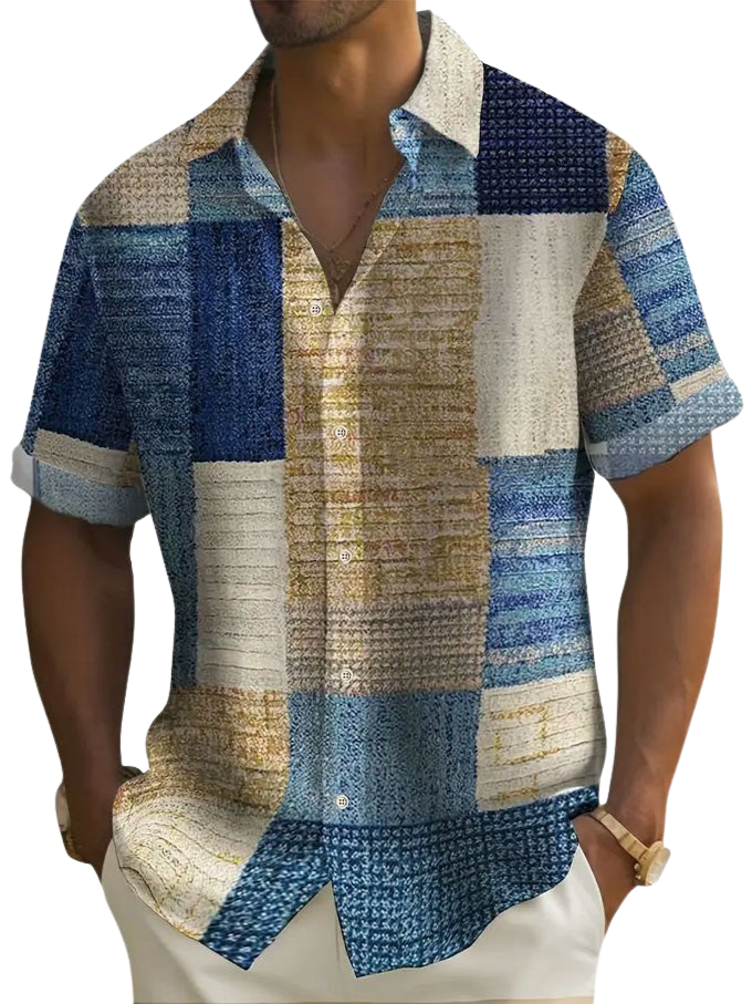 Andrés | Camisa elegante de manga corta