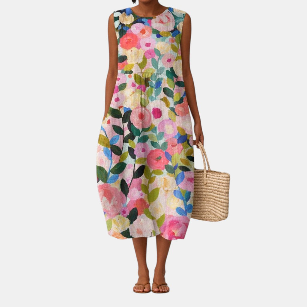 Natalia | Vestido Midi De Día