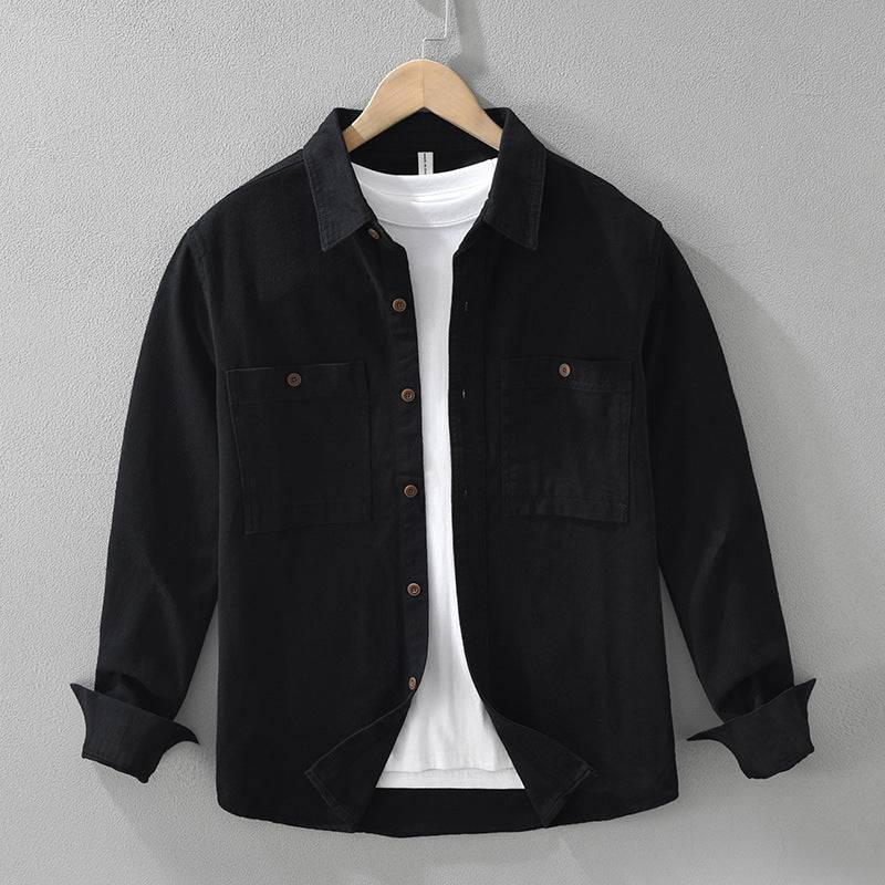Urbano | Sobrecamisa de Algodón Suave con Bolsillos al Pecho