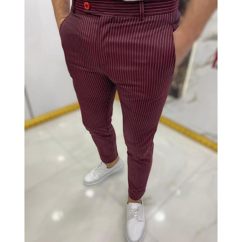 David | Pantalón casual corte slim